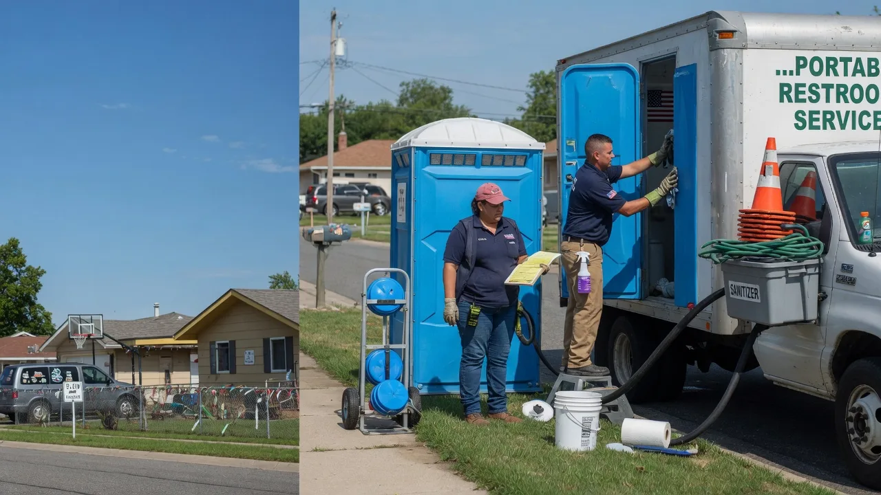 Porta Potty Rental in Valles Mines, MO near me